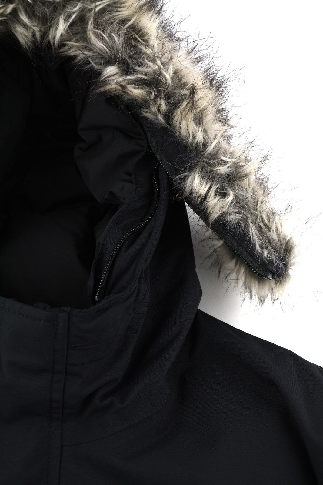 THE NORTH FACE Men's XL Black Hooded Goose Down Insulated DryVent Jacket