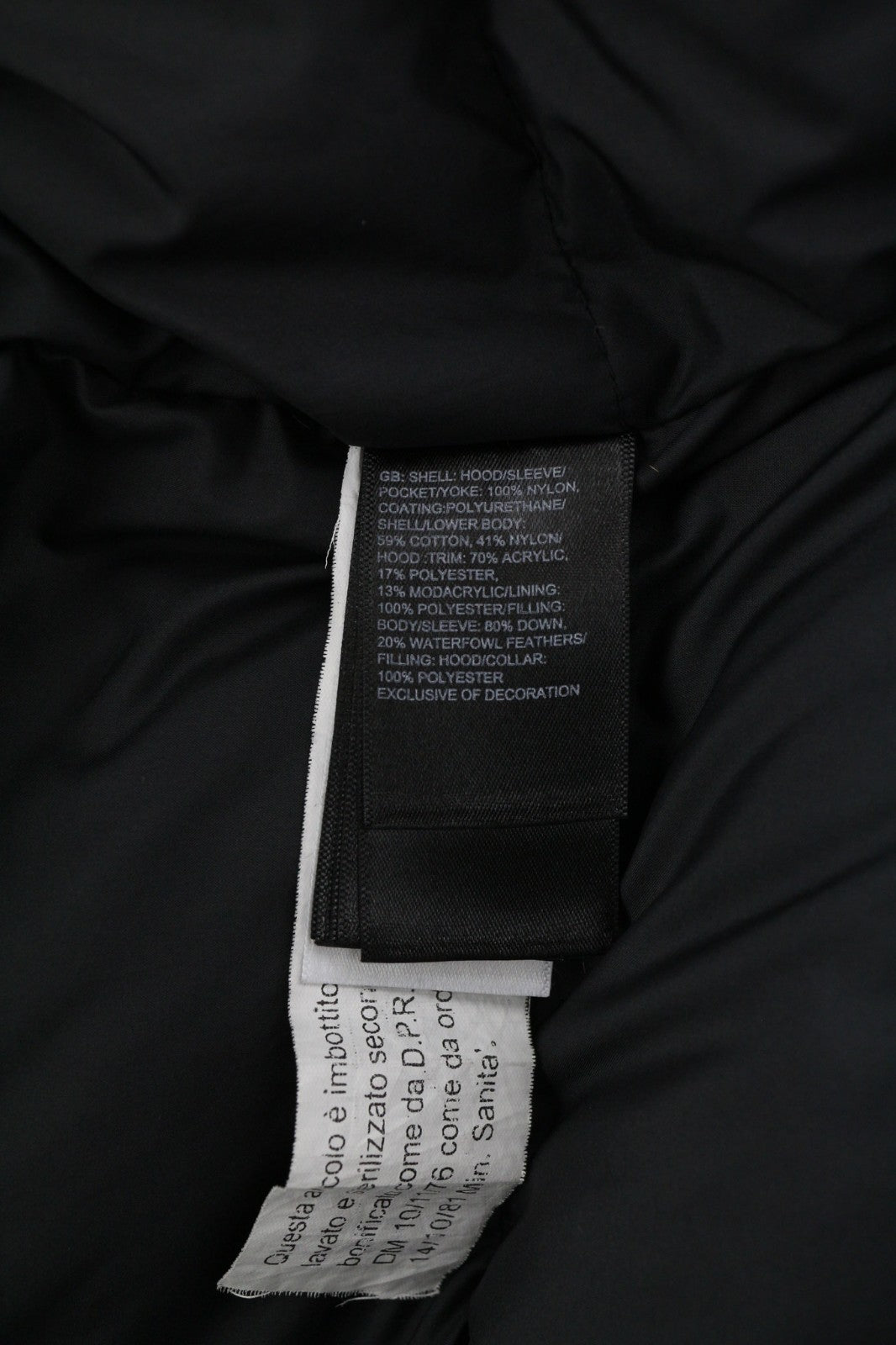 THE NORTH FACE McMurdo 2 Parka Men's S Black Down Hooded DryVent