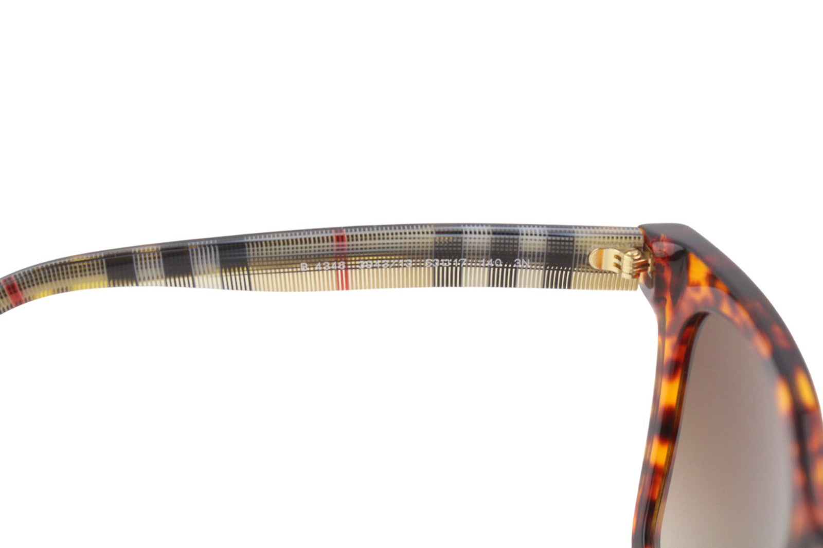 BURBERRY Elsa Women's Sunglasses One Size Brown Animal Print Case and Box