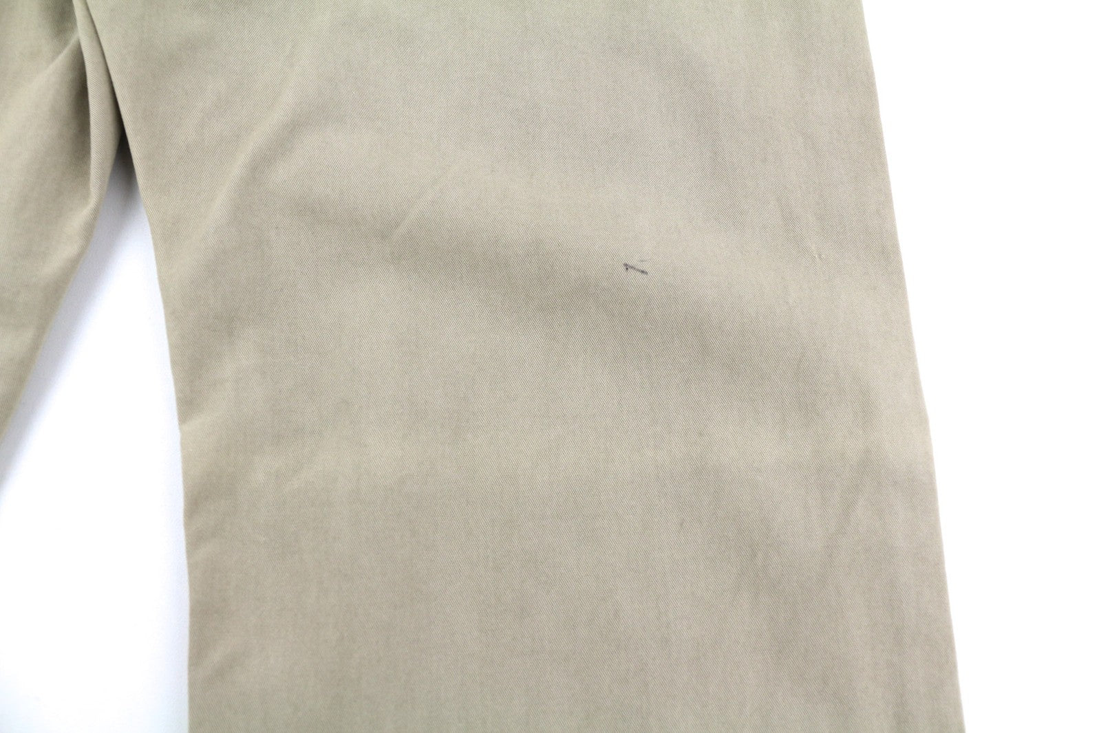 NUDIE JEANS Khaki Regular Men's W29/L32 Beige Chino Button Fly Pocket Pants