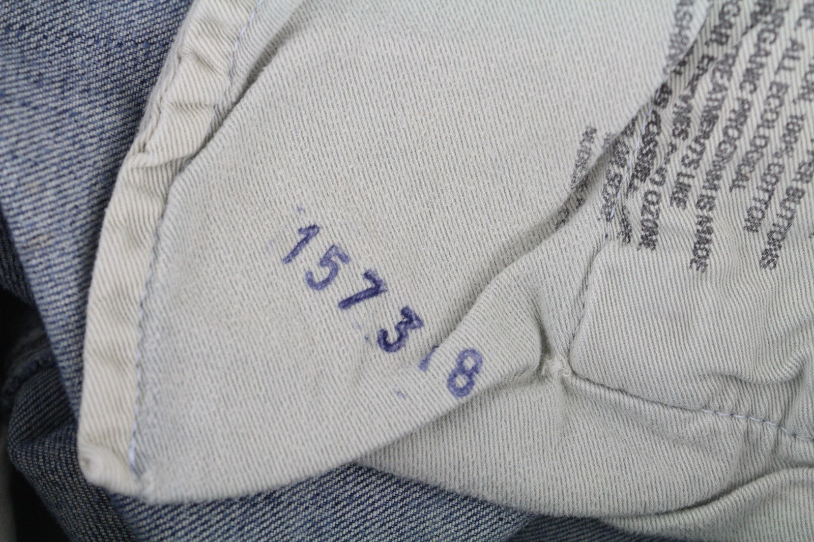 NUDIE JEANS Slim Jim Men's Jeans W30/L34 Eco Wash Organic Blue Zipper Denim