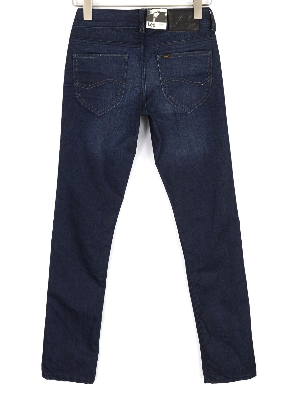 LEE Amy Women's Jeans W26/L33 Washed Blue Slim Fit Denim Zip Fly Pocketed