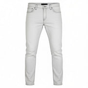 NUDIE JEANS Tight Long John Men's Jeans W34/L34 Cool Grey Slim Organic Light