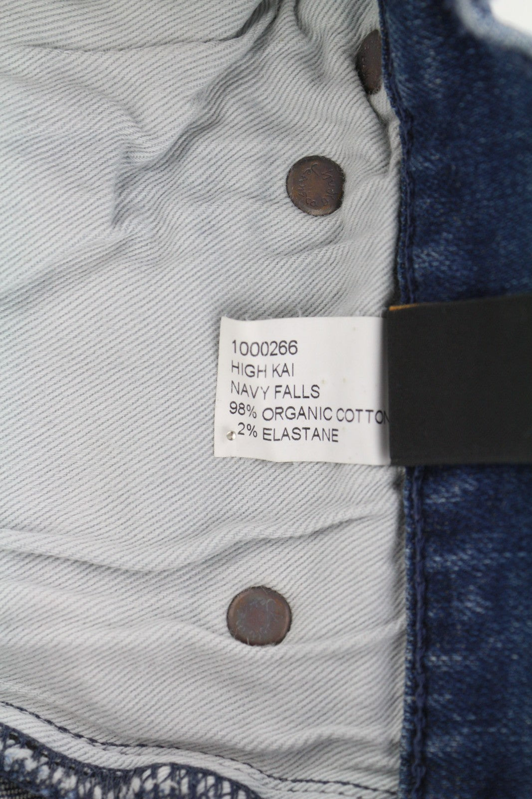 NUDIE JEANS High Kai Men's Jeans W28/L32 Navy Falls Organic Washed Blue Denim