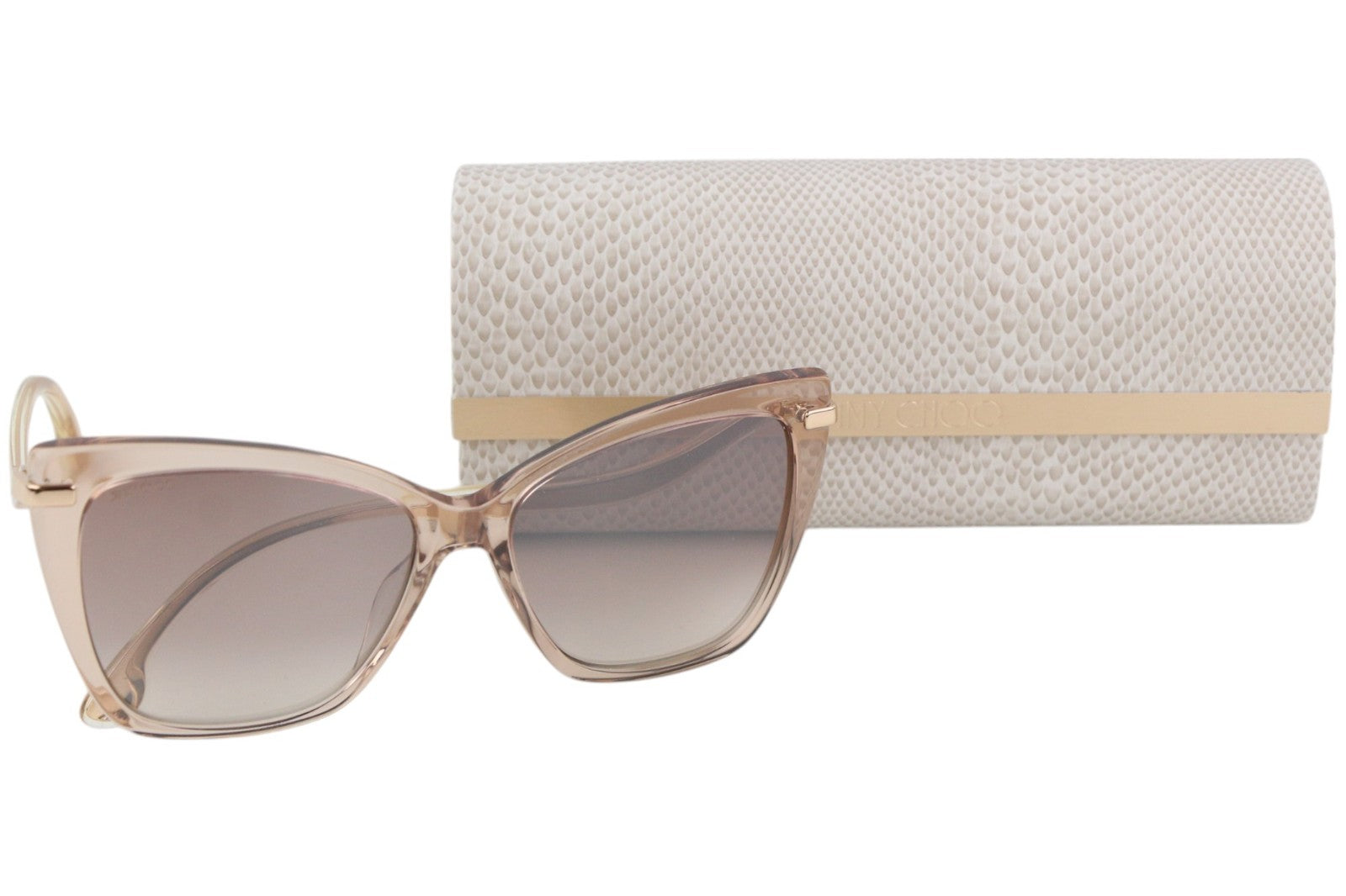 JIMMY CHOO Selby/G/S Women's Sunglasses OS Cateye Tinted Lens Case Box RRP349