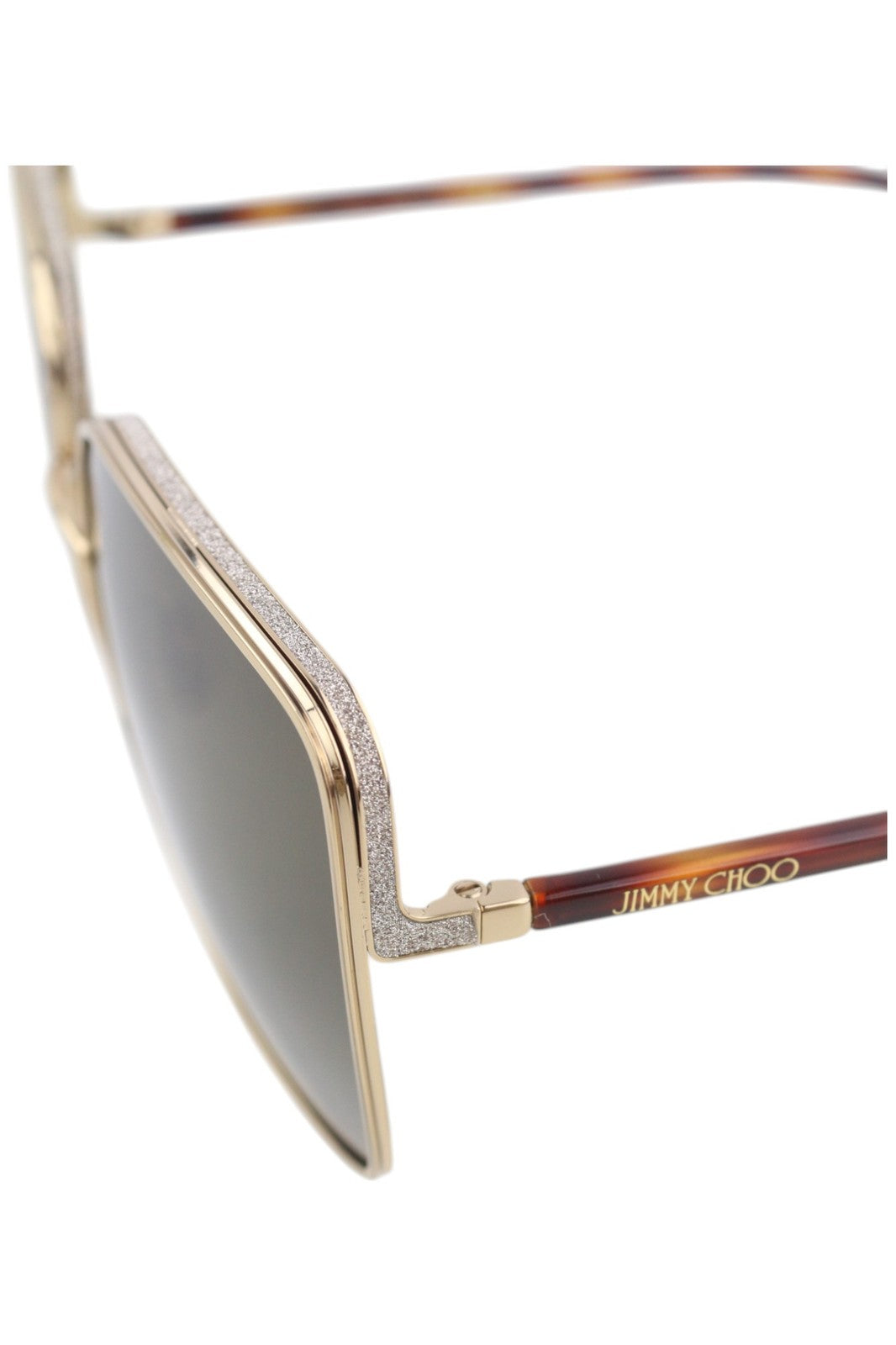 JIMMY CHOO Aliana/S Women's Sunglasses OS Gold Tone Tinted Frame Case RRP349