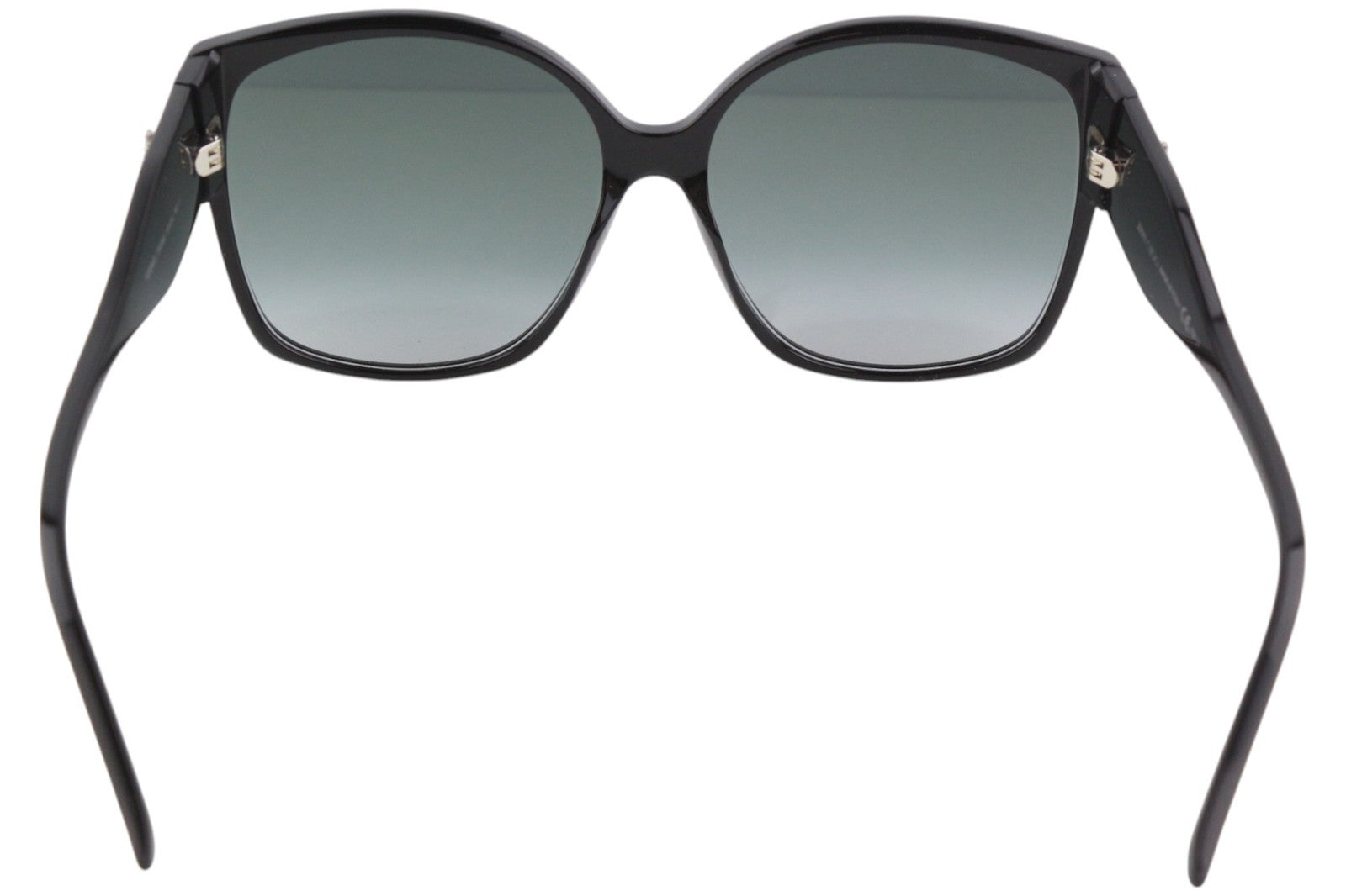 JIMMY CHOO Noemi/S Women's Sunglasses OS Swarovski Silver Glitter Design RRP399