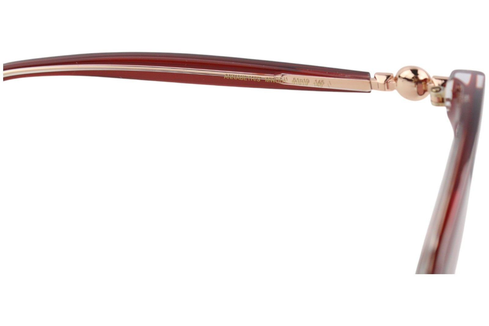 JIMMY CHOO Annabeth/S Women's Sunglasses OS Red Cateye Tinted Frame Box RRP349