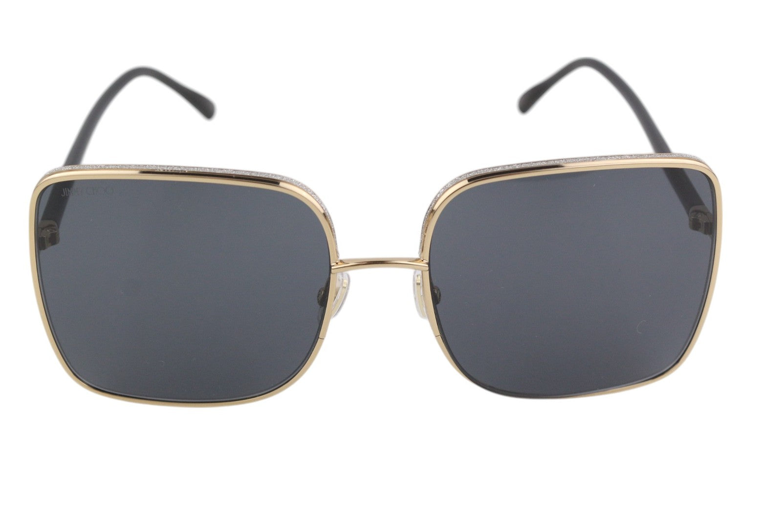 JIMMY CHOO Aliana/S Women's Sunglasses OS Shiny Gold Toned Tinted Lens RRP349