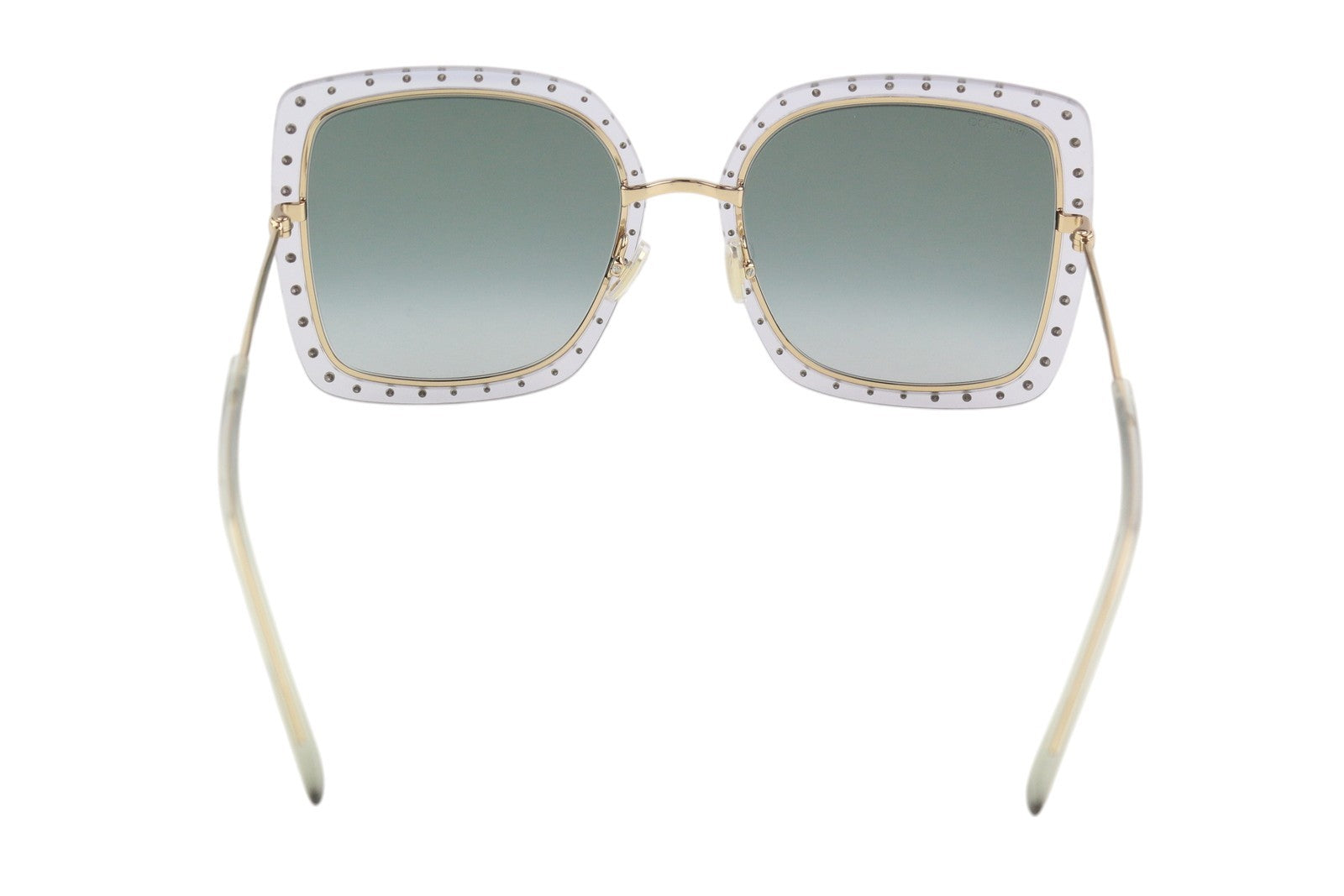 JIMMY CHOO Dany/S Women's Sunglasses OS Square Swarovski Crystal Tinted RRP399
