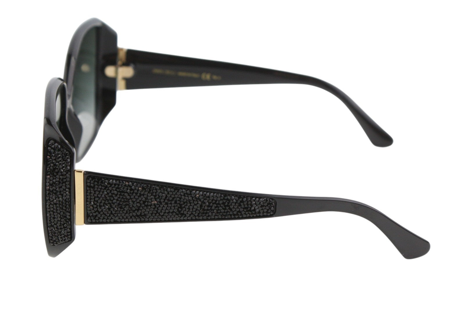 JIMMY CHOO Cloe/S Women's Sunglasses Flash Tinted Square Swarovski Case RRP499