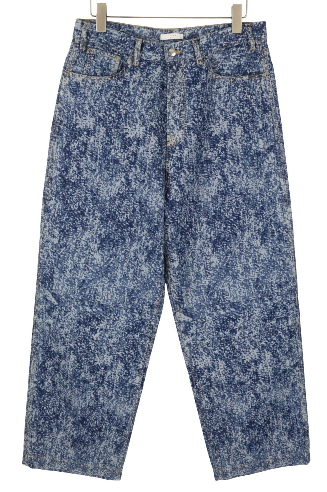 1989 STUDIO Marble Mastiff Denim Men Jeans W33 Blue Wide Leg Zip Fly RRP450