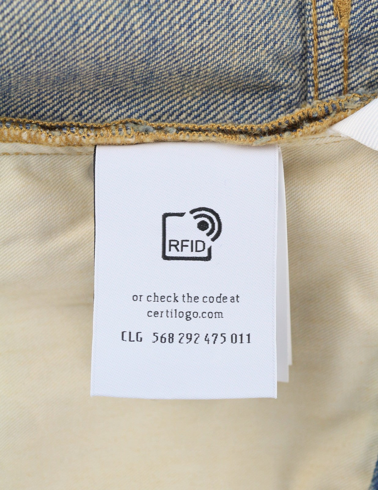 OFF-WHITE c/o VIRGIL ABLOH Diag Ao Skinny Flare Men Jeans W34 Distress RRP795