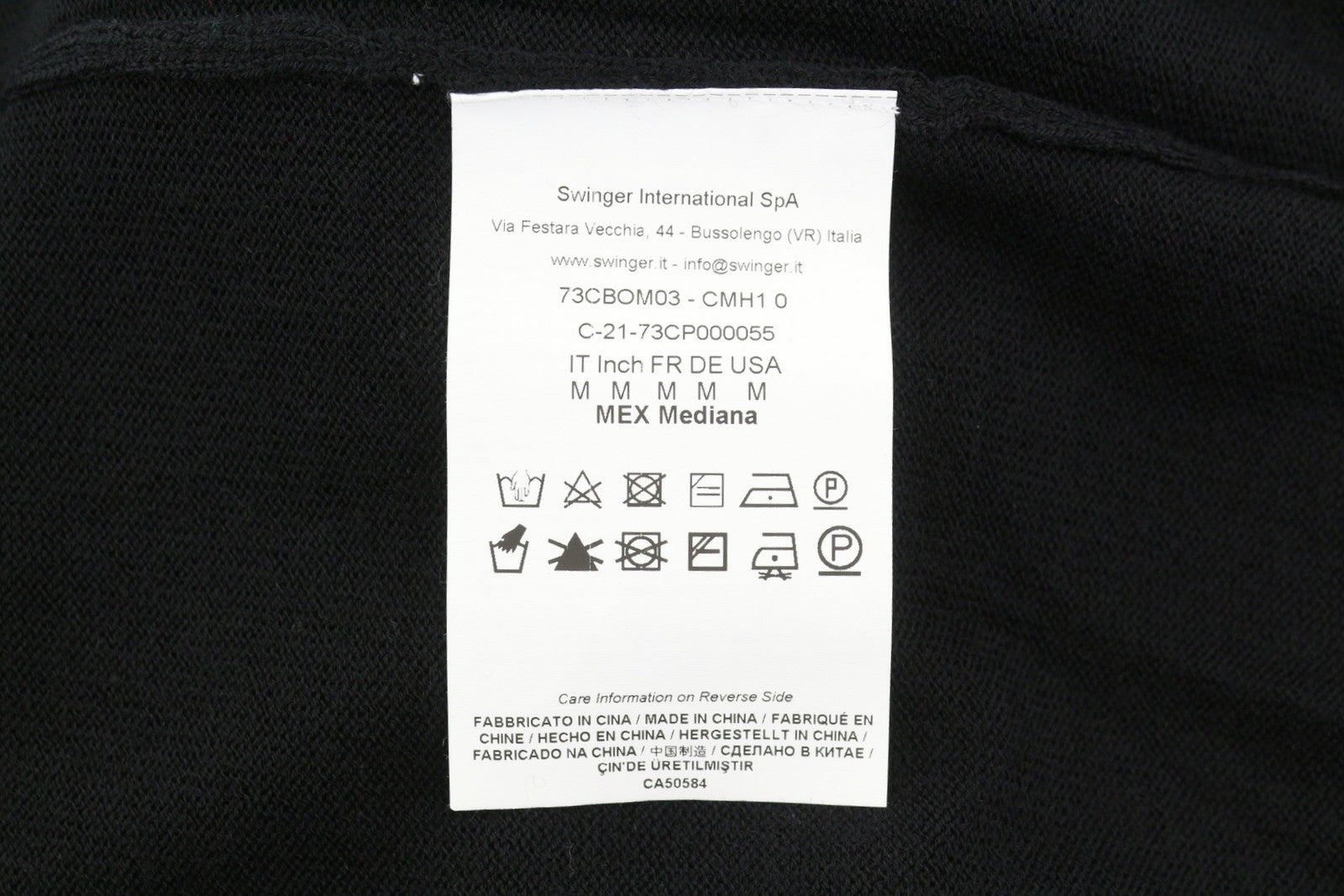 CHIARA FERRAGNI Logomania Tape Women Dress M Black Wool Blend Knit Logo RRP297