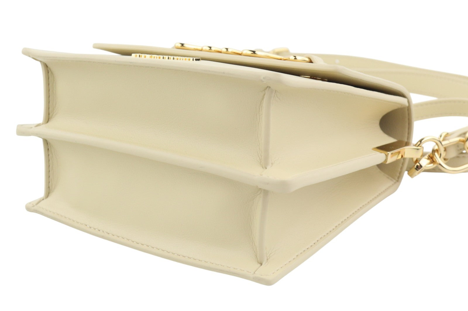 LOVE MOSCHINO Borsa PU Soul Women Bag OS Beige Logo Square Crossbody