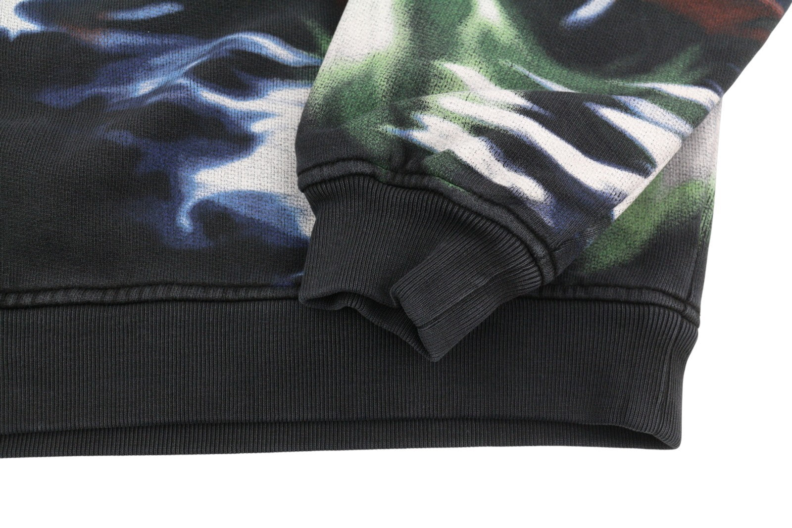 AMBUSH Graphic Tap Shoe Snorke Men Hoodie M Grey Patterned Unisex RRP565