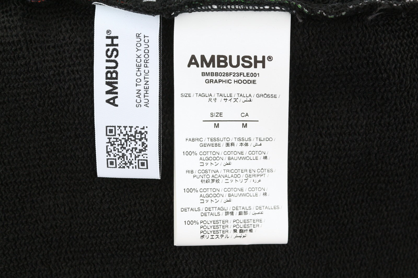 AMBUSH Graphic Tap Shoe Snorke Men Hoodie M Grey Patterned Unisex RRP565