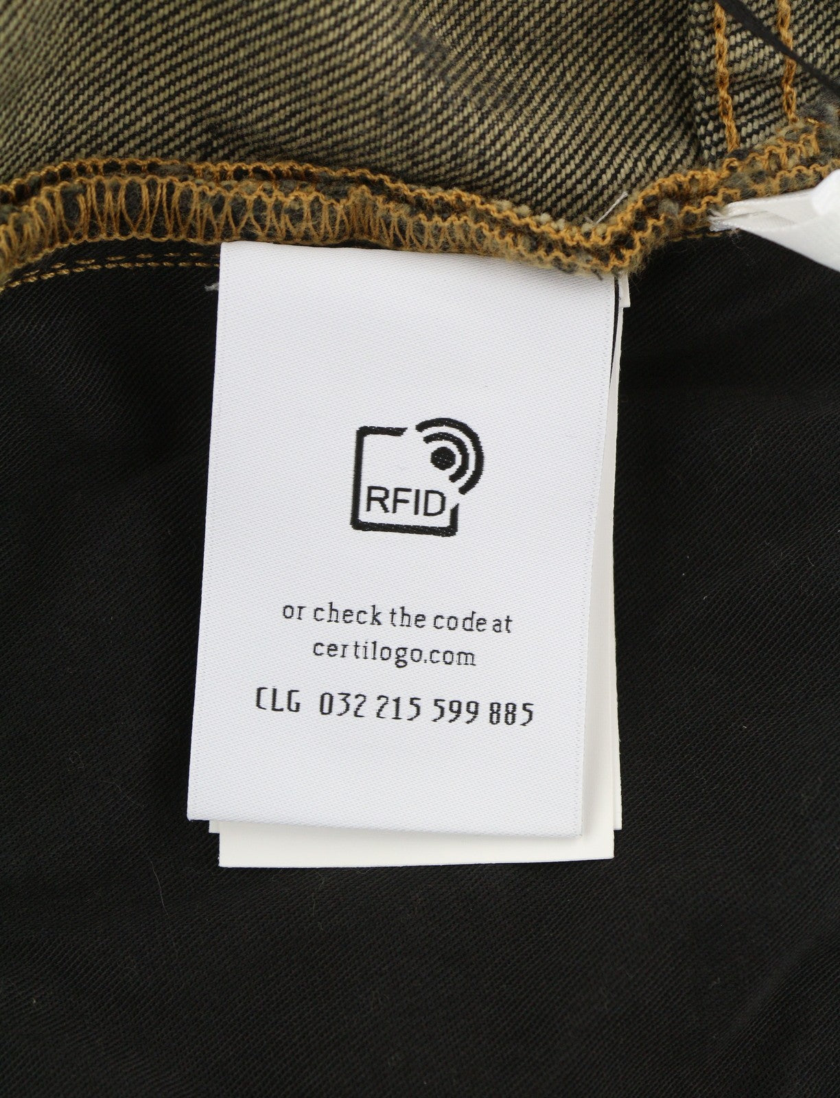 OFF-WHITE Men Jeans W32 Black Distress Faded Button Fly Regular Fit AW25