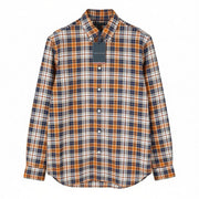 TOMMY HILFIGER THFlex Poplin Men Shirt M Plaid Colourful Button-Down Neck Casual