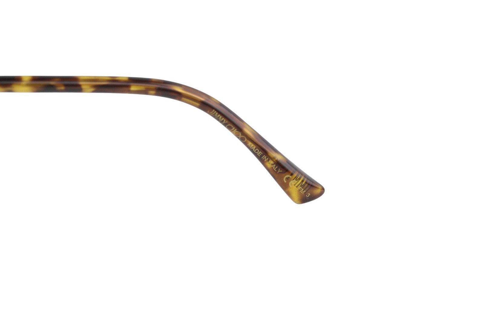 JIMMY CHOO Devan/S Women's Sunglasses OS Gold Shiny Frame Tinted Lens RRP349