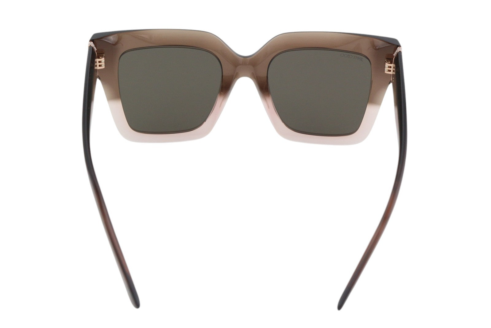 JIMMY CHOO Edna/S Women's Sunglasses OS Brown Square Tinted Frame RRP349