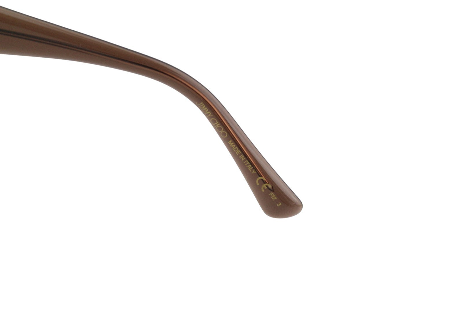 JIMMY CHOO Edna/S Women's Sunglasses OS Brown Square Tinted Frame RRP349