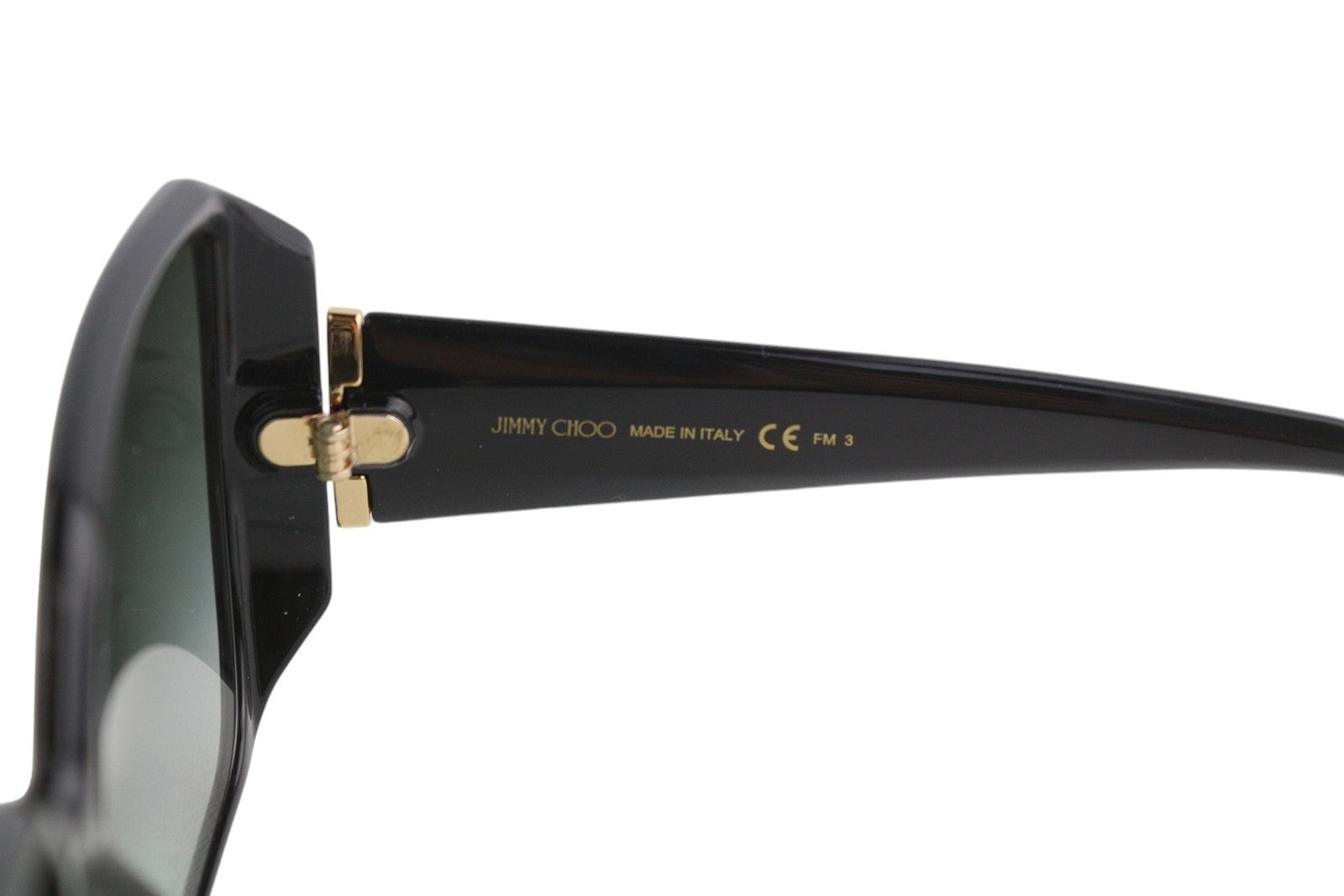 JIMMY CHOO Cloe/S Women Sunglasses Flash Tinted Swarovski Square Frame RRP399