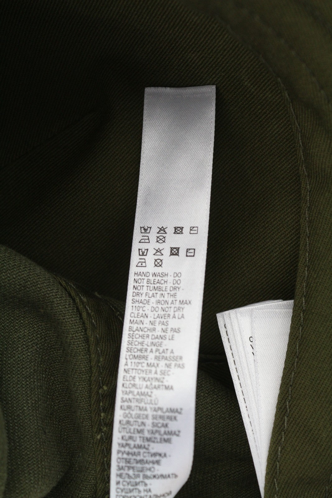 DIESEL C-Stone Men's Cap One Size Baseball D-Rill Usion Green Logo Cotton