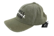 DIESEL C-Stone Men's Cap One Size Baseball D-Rill Usion Green Cotton Logo