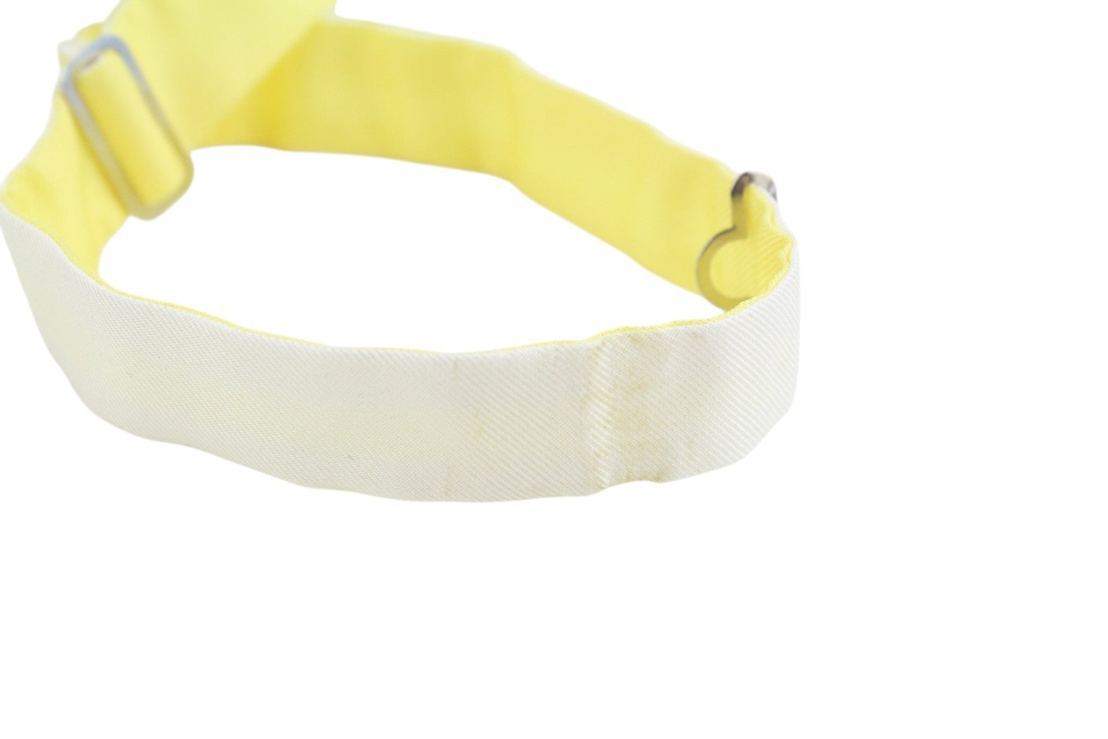 DSQUARED2 Men Bow Tie OS Silk Yellow Butterfly Self-Tie Formal All Seasons