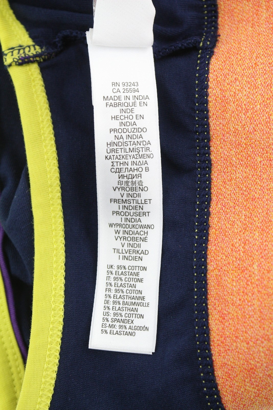 DIESEL Ufsb-Mileys Women's Sports Bra M Dark Blue Stretch Round Neck Top