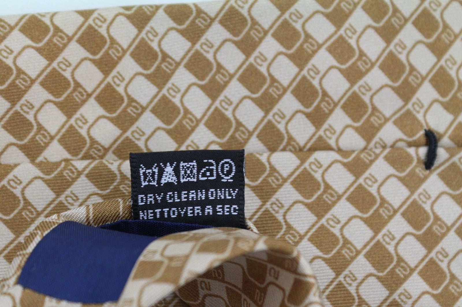 DSQUARED2 Men's Tie 148x8 CM Silk Pattern Logo Business Wear RRP199