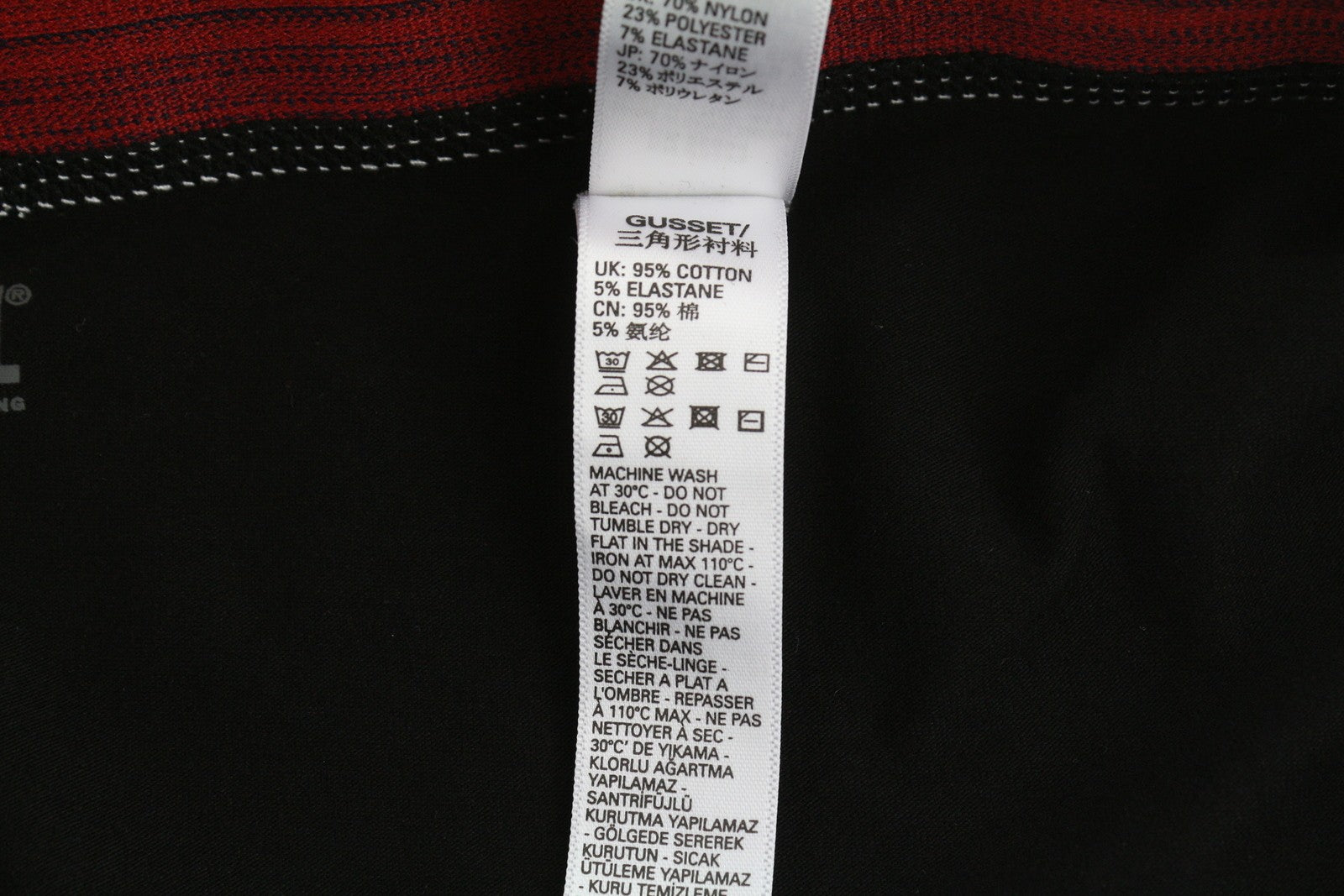 DIESEL Umbx-Damien Men's Underwear L 3-Pack Stretch Logo Elastic Waist