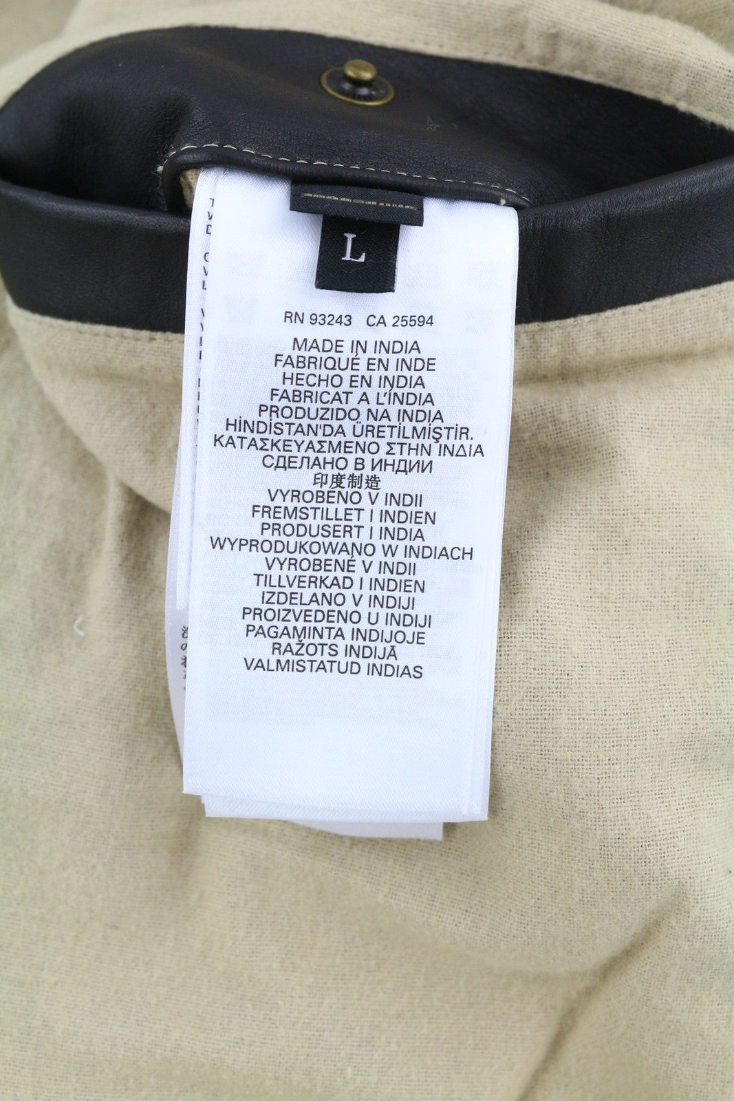 DIESEL L-Cale Men's Jacket L Black Cowhide Leather Polo Neck Light Style RRP650