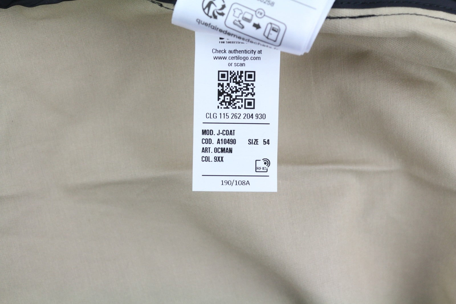 DIESEL J-Coat Men's Jacket 54 Black Coated Look Hooded Light Unlined Zip RRP375