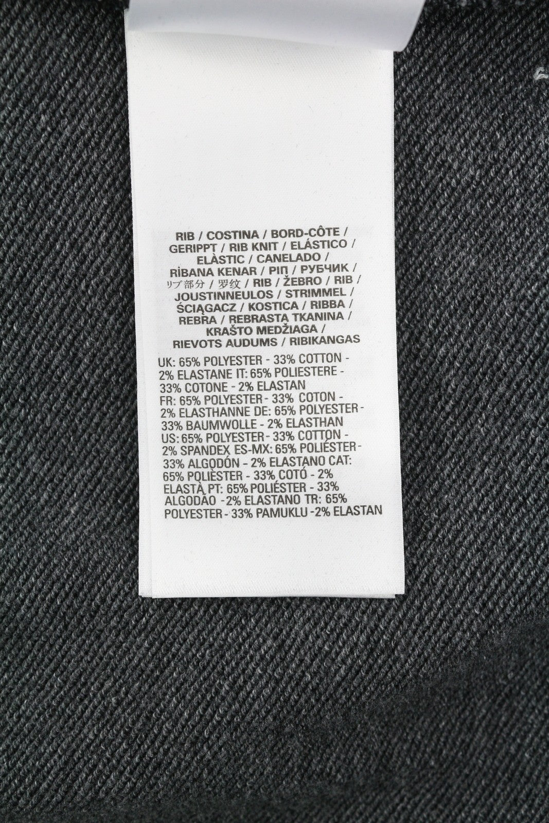 DIESEL S-Ginn-Hood-L1 Men Hoodie L Grey Washed Pullover Kangaroo Pocket RRP250