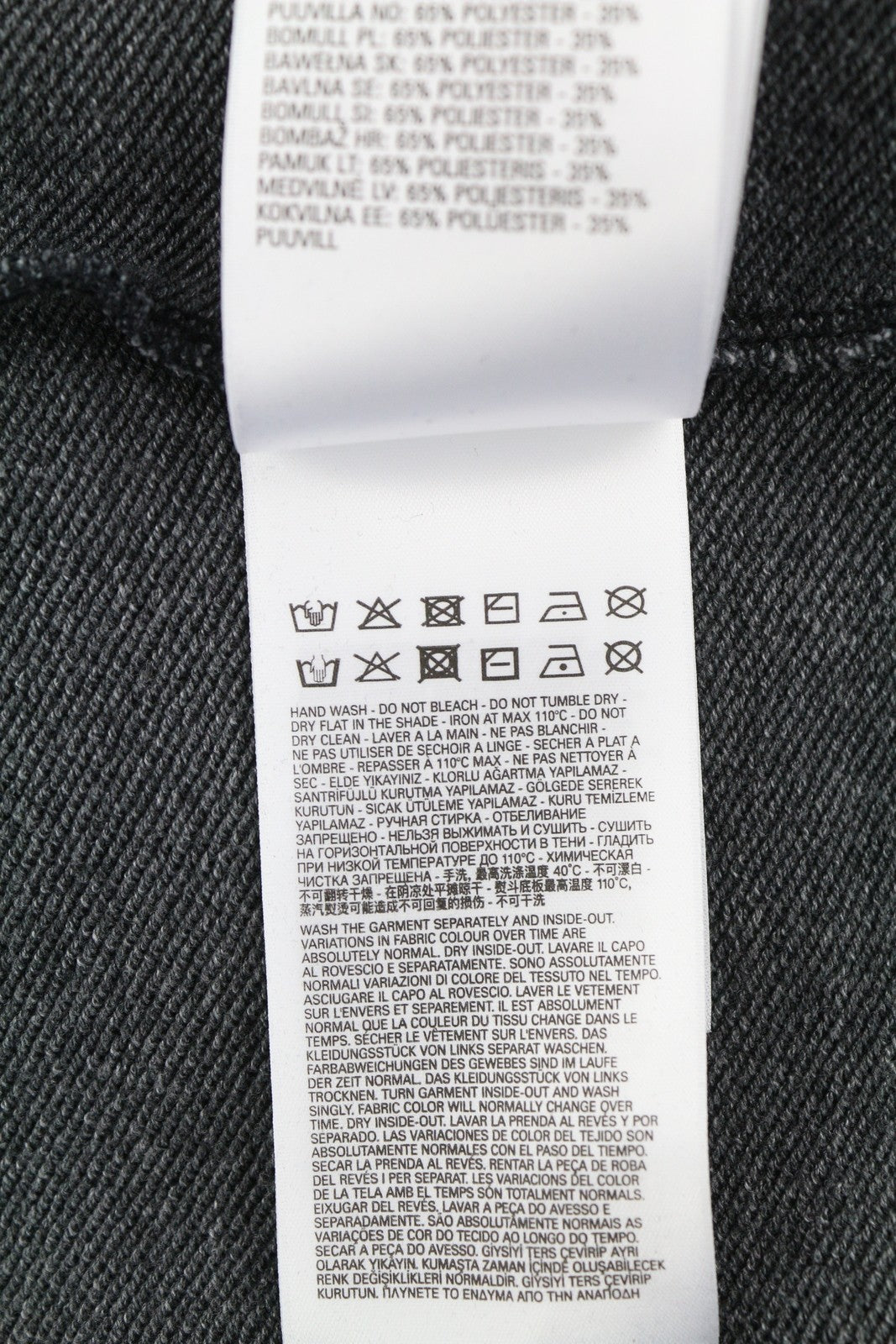 DIESEL S-Ginn-Hood-L1 Men Hoodie L Grey Washed Pullover Kangaroo Pocket RRP250