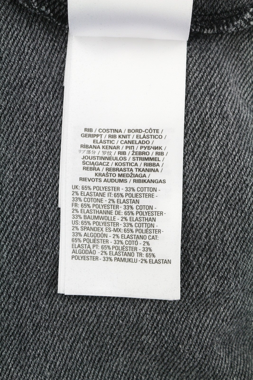 DIESEL S-Ginn-Hood-L1 Men Hoodie 2XL Grey Washed Pullover Hooded Pocket RRP250