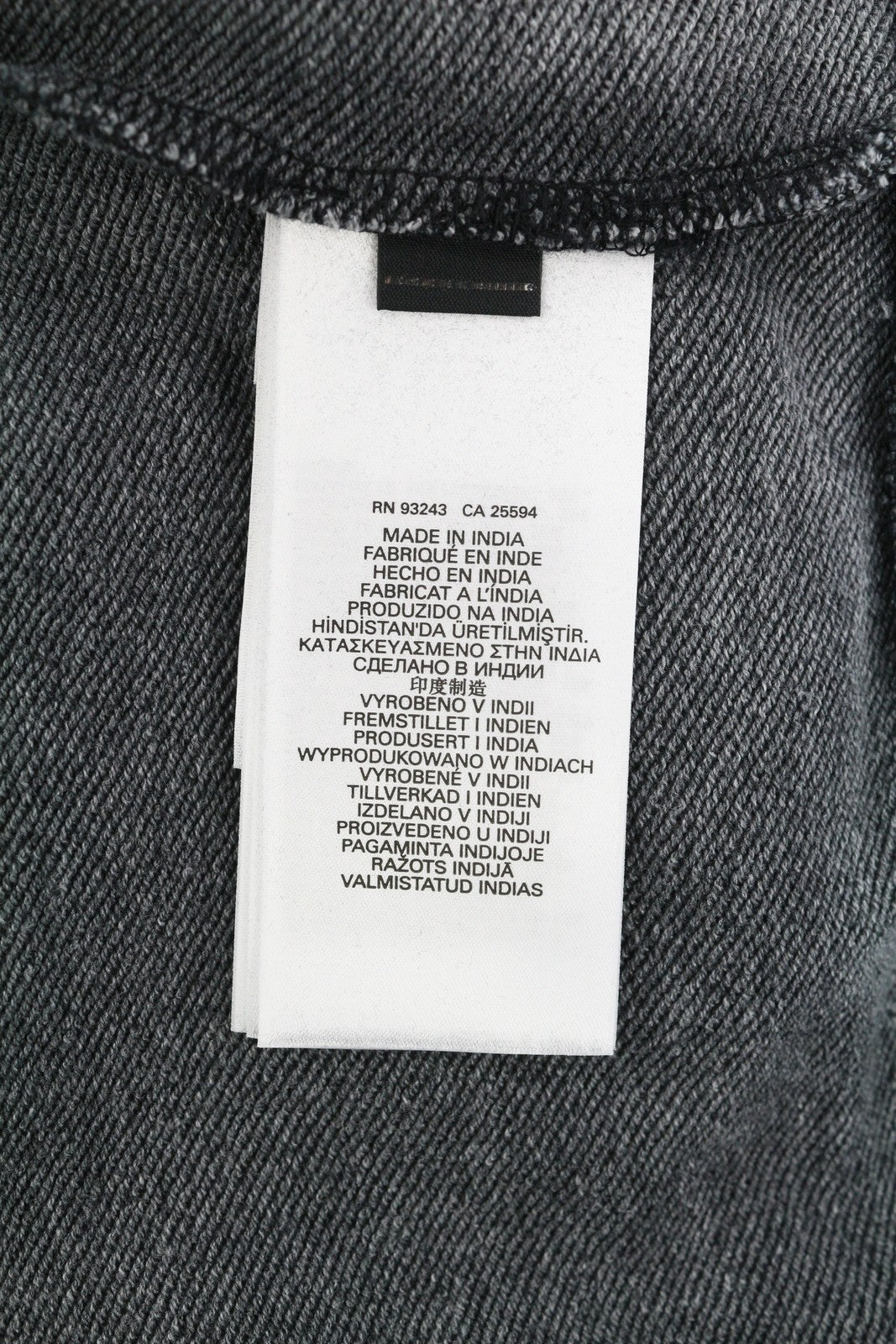 DIESEL S-Ginn-Hood-L1 Men Hoodie 2XL Grey Washed Pullover Hooded Pocket RRP250