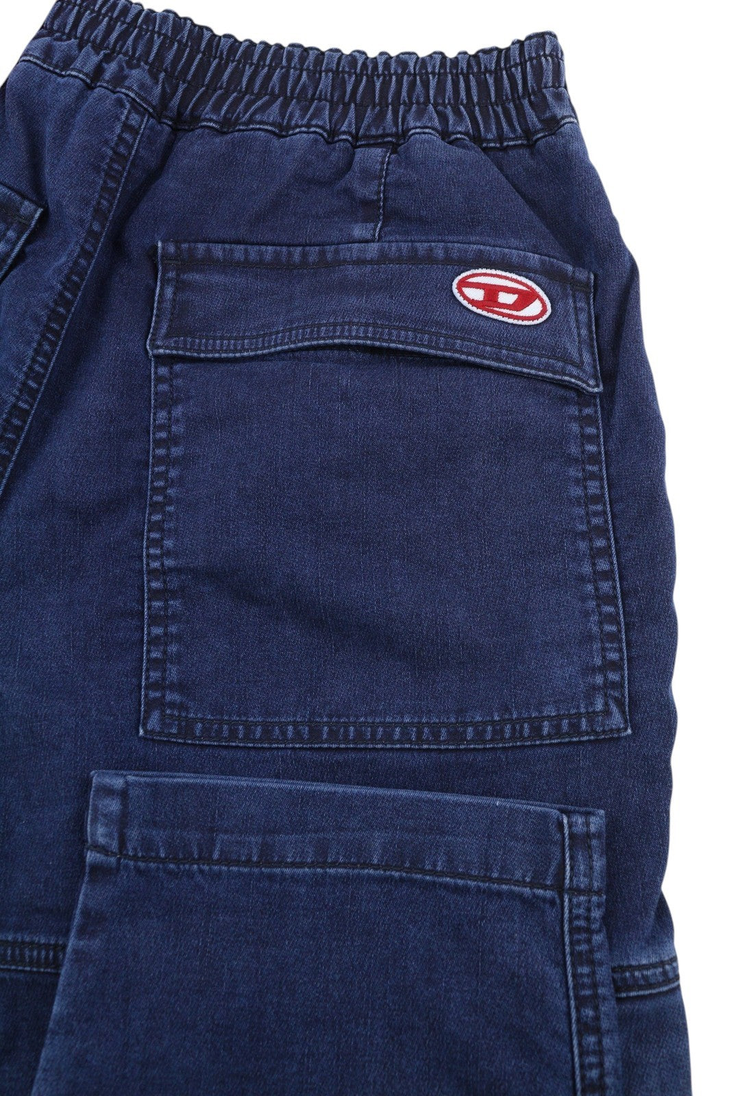 DIESEL D-Krooley-Cargo-Ne 069ZJ Men's Jeans W32 Tapered Belted Blue RRP295