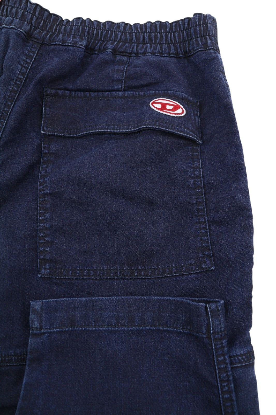 DIESEL D-Krooley-Cargo-Ne 069ZJ Men's Jeans W34 Tapered Belted Blue RRP295