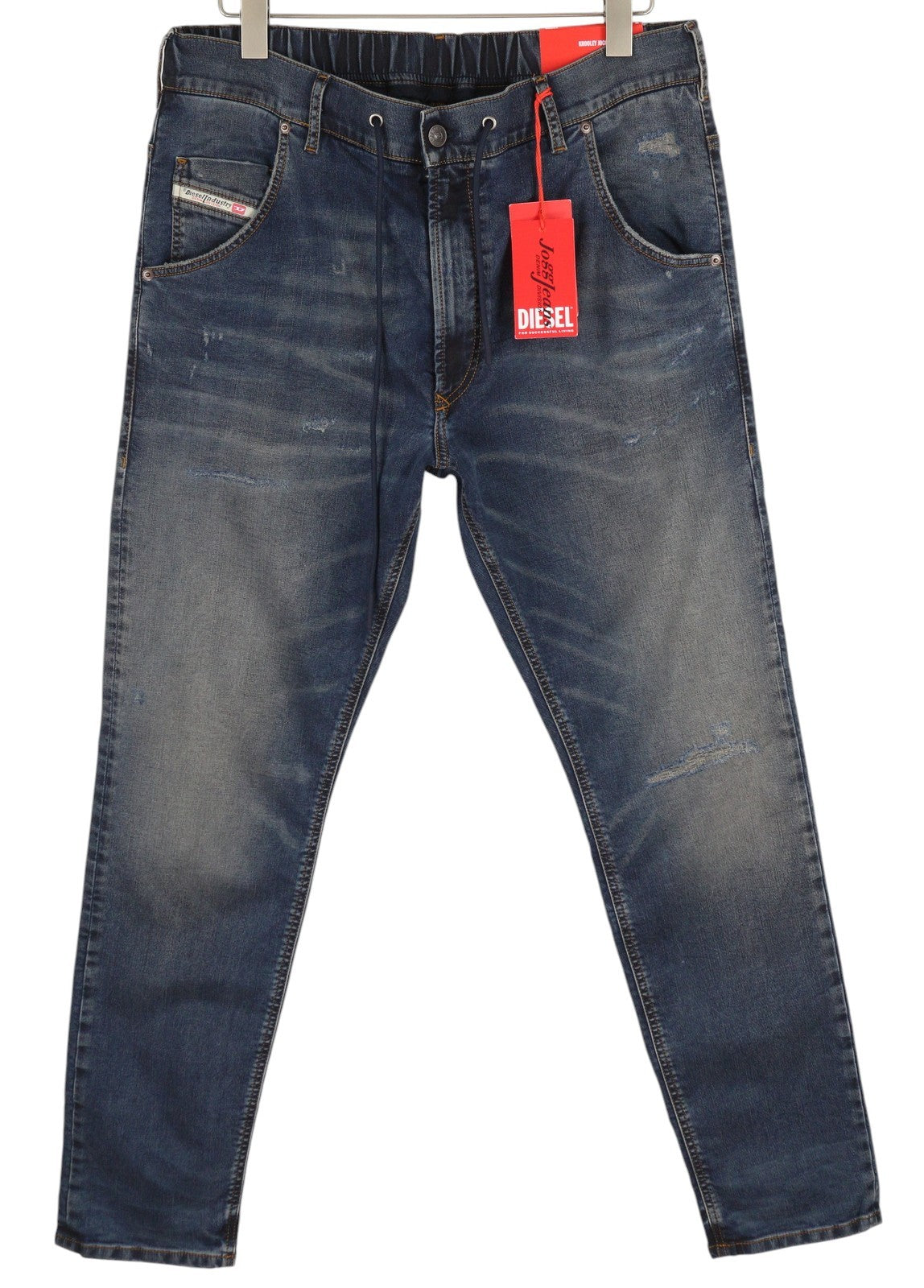 DIESEL Krooley-E-Ne E9H98 Men's Jeans W36/L32 Jogg Distressed Washed RRP295