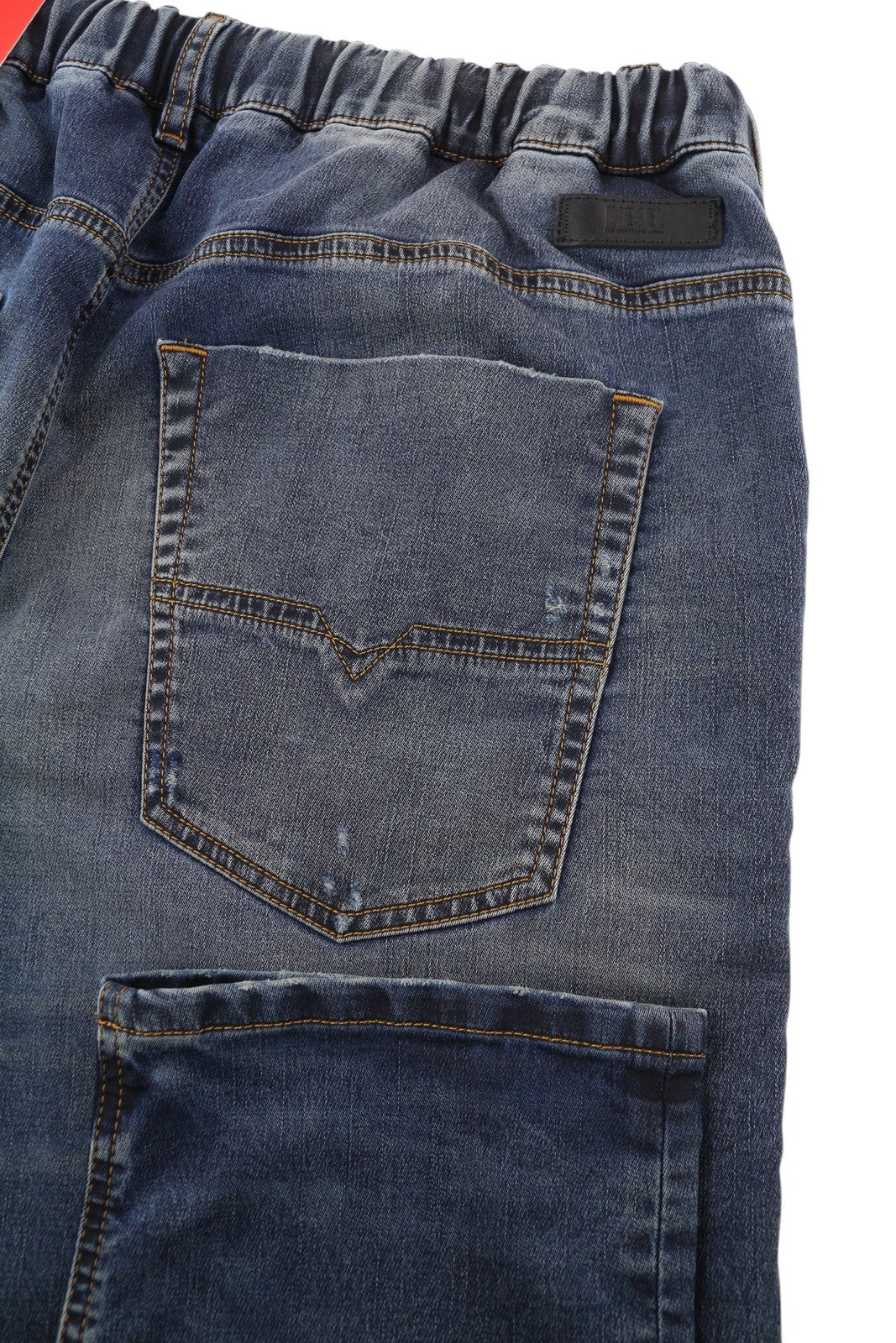 DIESEL Krooley-E-Ne E9H98 Men's Jeans W40/L32 Jogg Distress Washed Blue RRP295