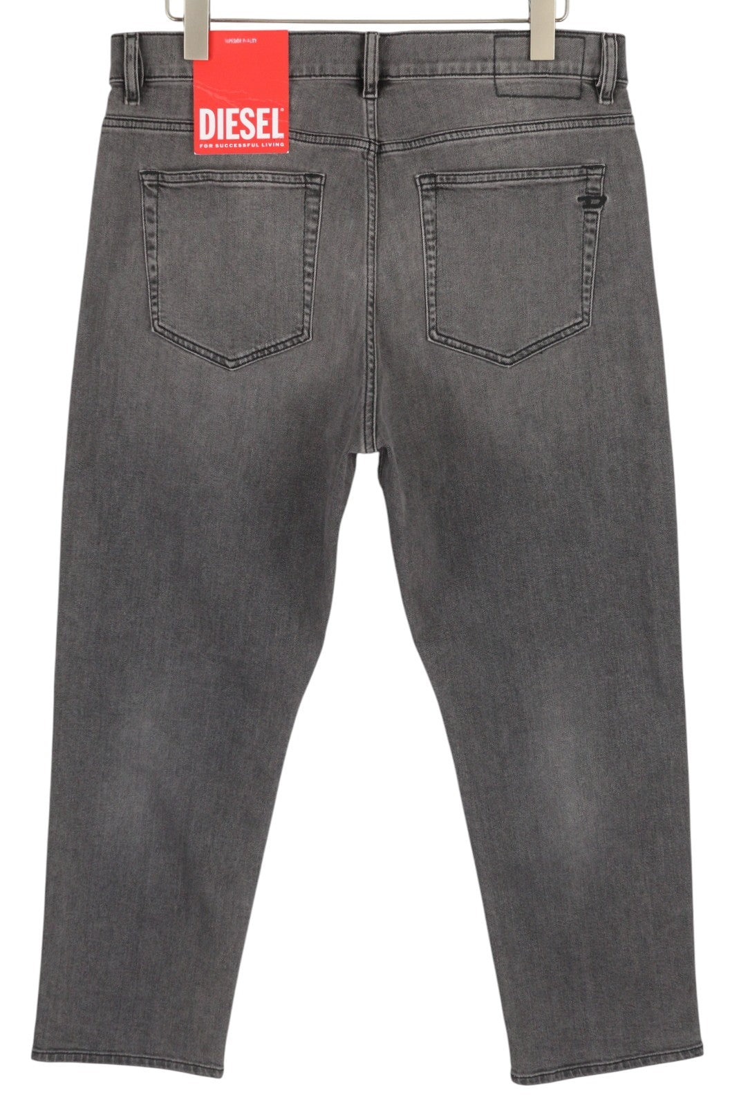 DIESEL 2020 D-Viker 09D49 Men's Jeans W34/L30 Straight Regular Mid Waist Denim