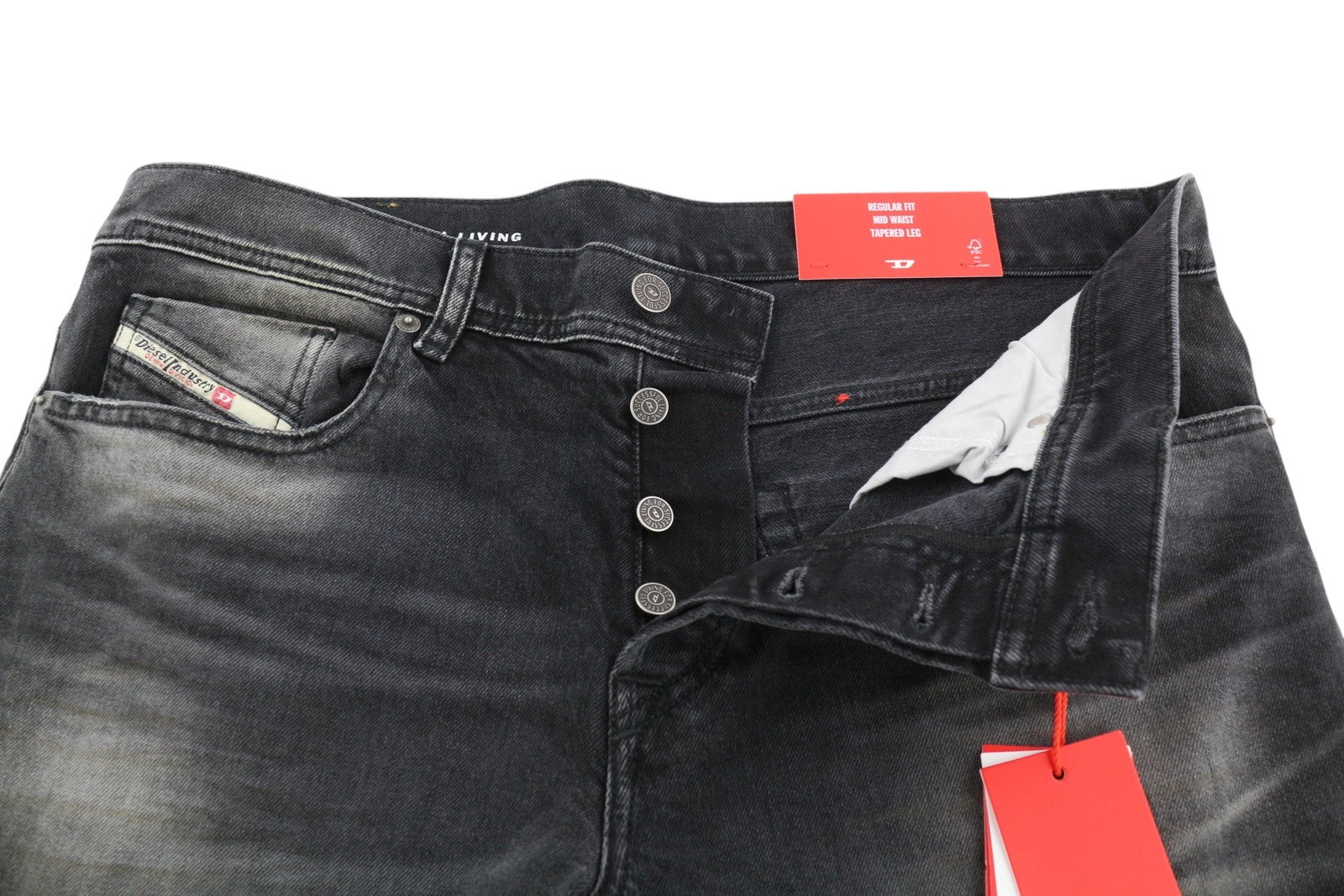 DIESEL 2003 D-Finitive 09G20 Men Jeans W33/L32 Tapered Regular Mid Waist RRP225