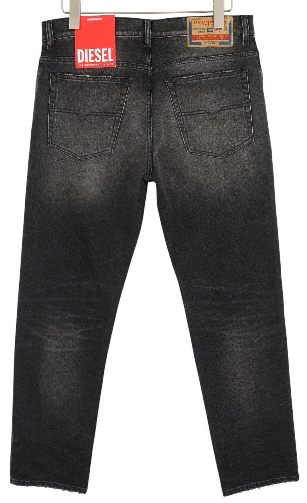 DIESEL 2003 D-Finitive 09G20 Men Jeans W32/L32 Tapered Mid Waist Washed RRP225