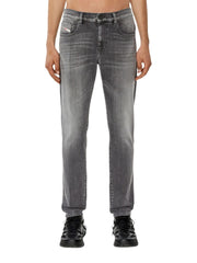 DIESEL 2019 D-Strukt 09F91 Men's Jeans W34/L32 Slim Grey Washed Zip Fly RRP175