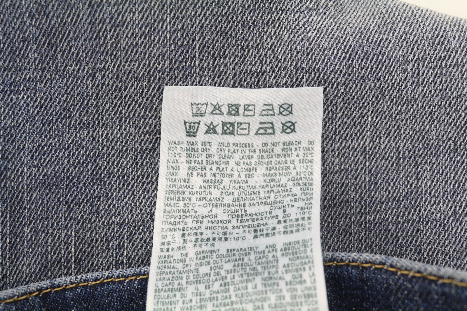 DIESEL 2023 D-Finitive 09H43 Men's Jeans W34/L32 Tapered Regular Blue RRP225