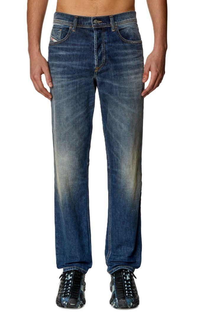 DIESEL 2023 D-Finitive 09H43 Men's Jeans W36/L32 Blue Tapered Regular RRP225