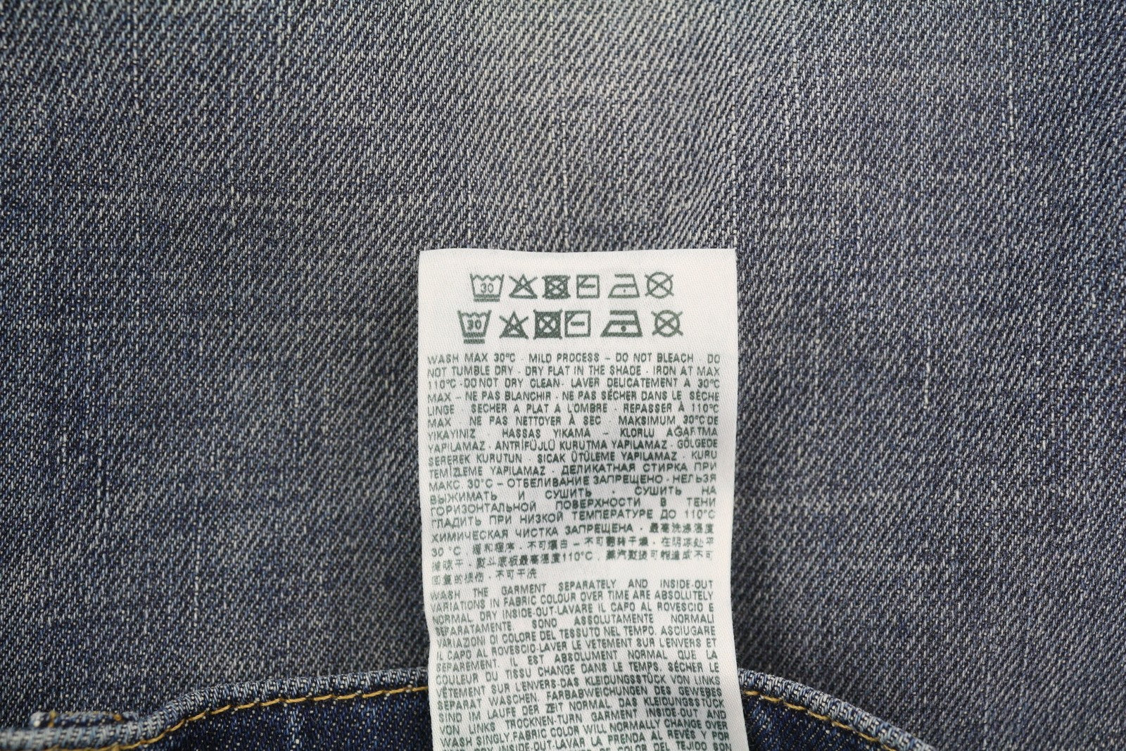 DIESEL 2023 D-Finitive 09H43 Men's Jeans W36/L32 Blue Tapered Regular RRP225